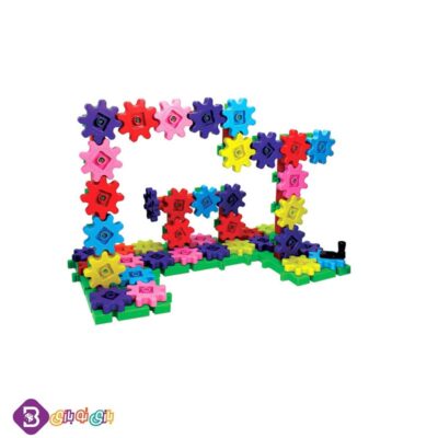 بازی ساختنی گیربکس 100 قطعه تاپ توی