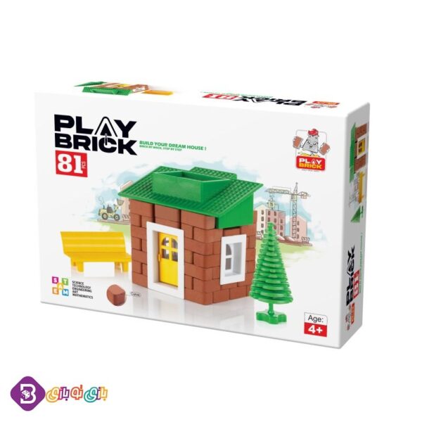 آجر بازی 81 قطعه (PLAY BRICK)